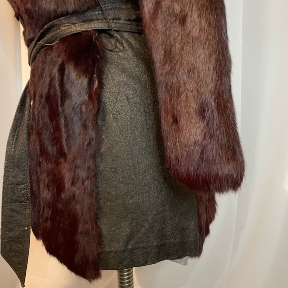 Vintage Brown Fur Jacket - Picture 3 of 8
